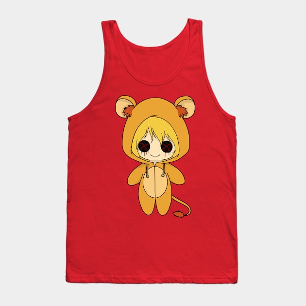 creepypasta ben drowned lion costume doll Tank Top by LillyTheChibi